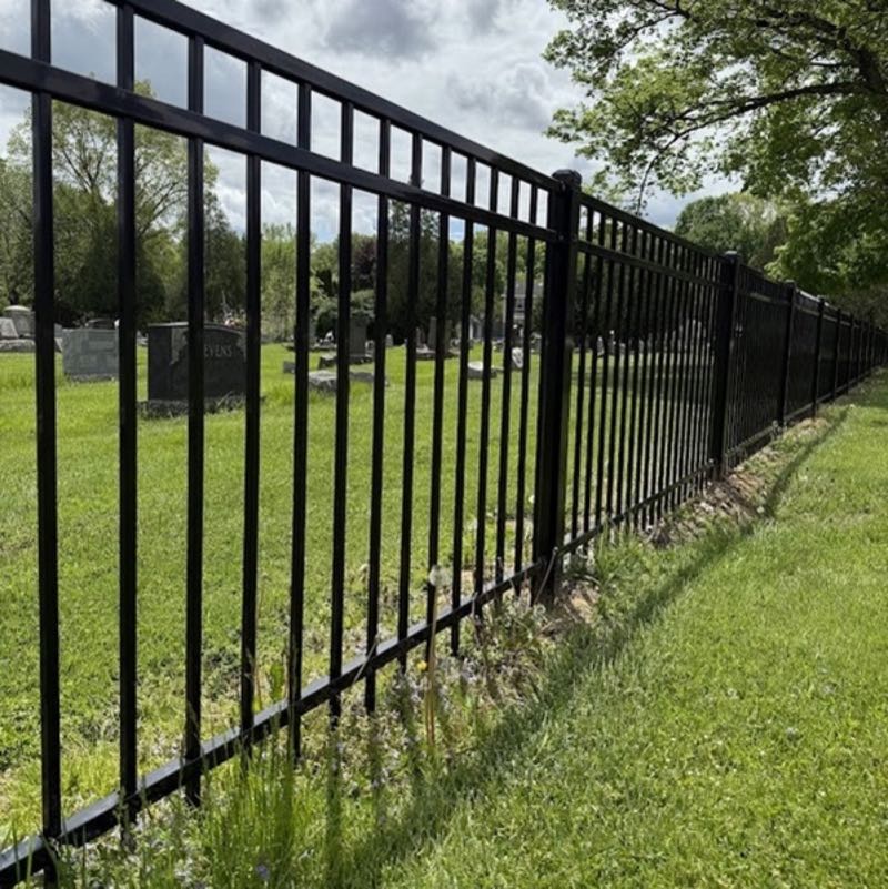 Iron Fence near Rockwall